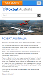 Mobile Screenshot of foxbat.com.au